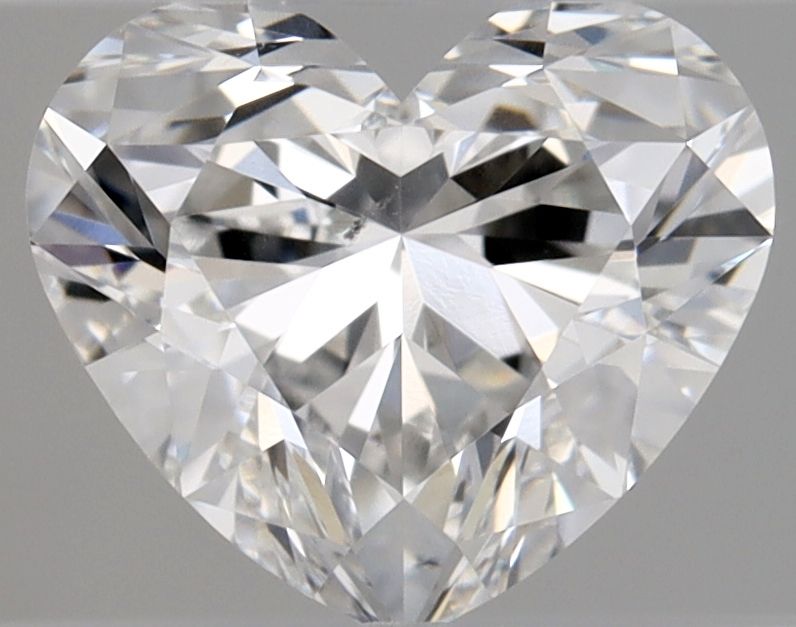 Diamond Natural 0,9Ct F-SI1 Heart - GIA7553383784 1