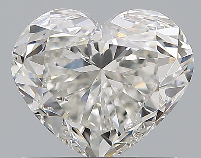 Diamond Natural 1Ct H-SI1 Heart - GIA6412679170 1