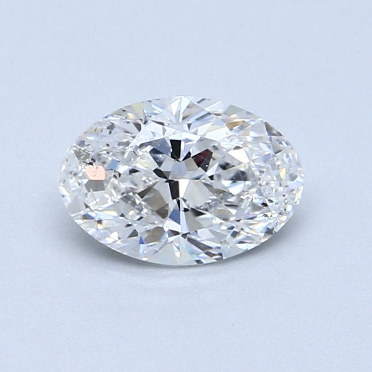 Diamond Natural 1,08Ct D-SI2 Oval - GIA6525964147 1