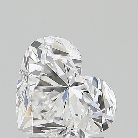 Diamond Natural 1,51Ct F-SI1 Heart - GIA6551629134 1