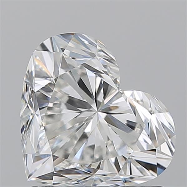 Diamond Natural 1,5Ct H-SI1 Heart - GIA5242002007 1