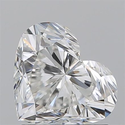 Diamond Natural 1,5Ct H-SI1 Heart - GIA5242002007 1