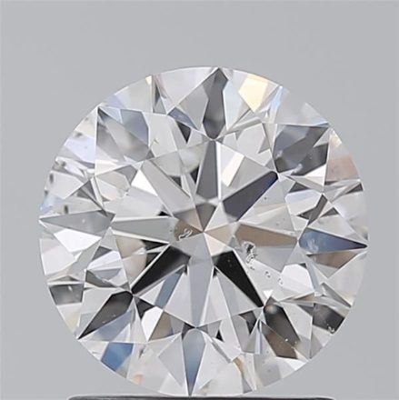 Diamond Natural 1,56Ct F-SI2 Round - GIA5556420242 1