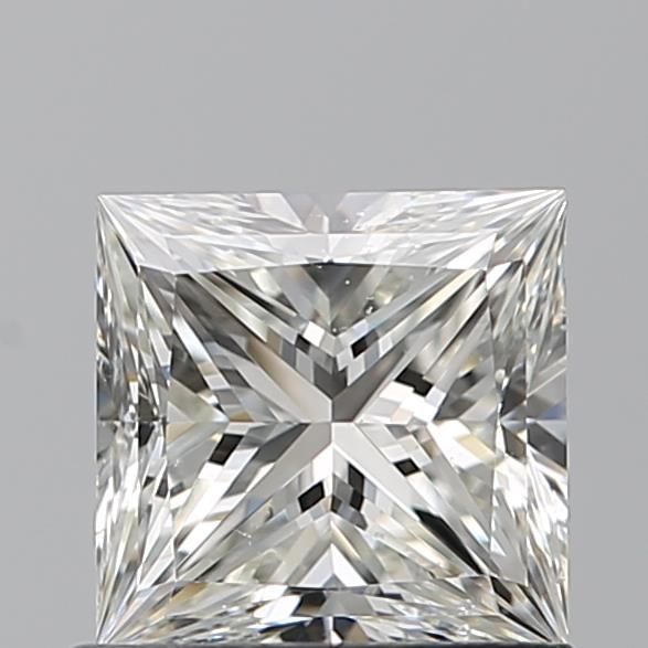 Diamond Natural 0,9Ct I-SI1 Princess - GIA3555106685 1