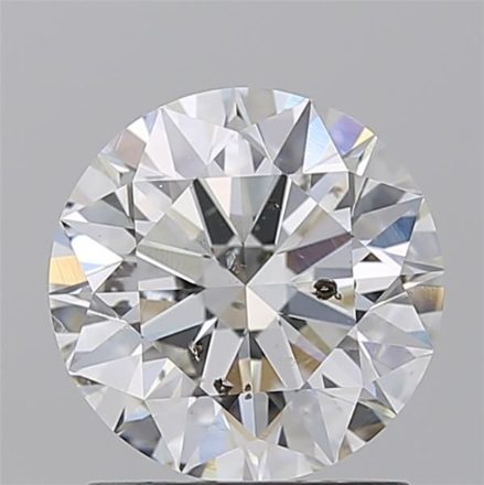 Diamond Natural 1,5Ct G-SI2 Round - GIA5556678762 1