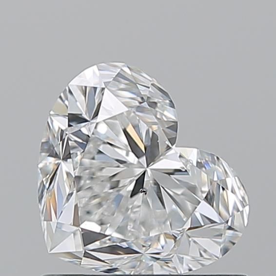 Diamond Natural 1,01Ct F-SI1 Heart - GIA6247013394 1