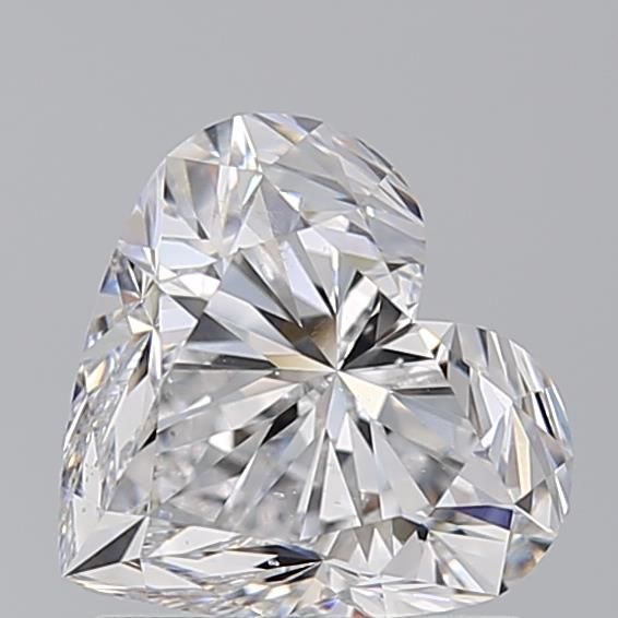 Diamond Natural 1,5Ct D-SI1 Heart - GIA7558010777 1