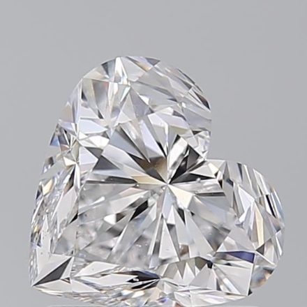 Diamond Natural 1,5Ct D-SI1 Heart - GIA7558010777 1