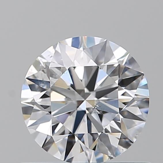 Diamond Natural 0,72Ct D-SI2 Round - GIA7556064095 1