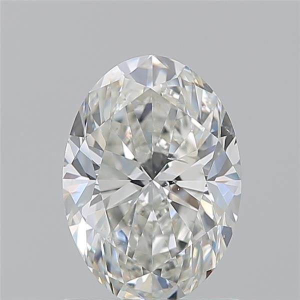Diamond Natural 1,3Ct H-SI1 Oval - GIA6243011871 1