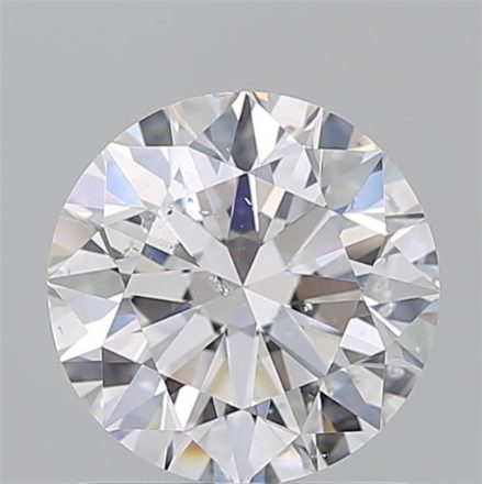 Diamond Natural 1,3Ct D-SI2 Round - GIA5556356284 1