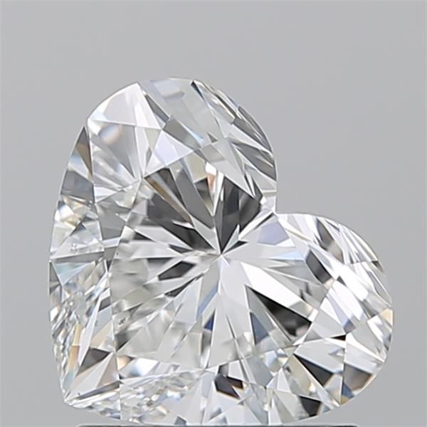 Diamond Natural 1,5Ct G-VS2 Heart - GIA6555508581 1