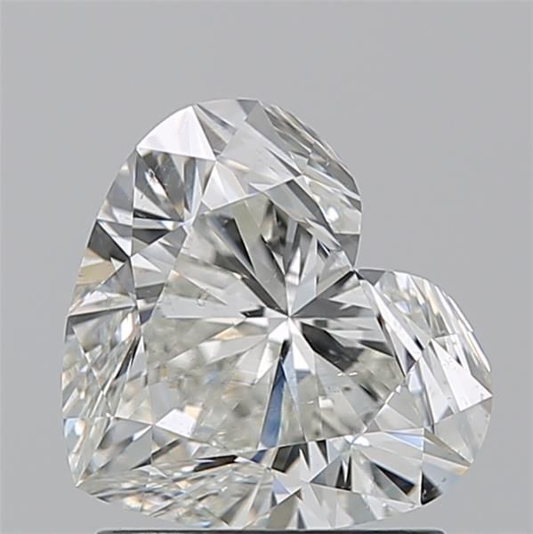 Diamond Natural 1,51Ct I-SI1 Heart - GIA6555506948 1