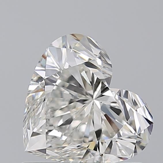 Diamond Natural 1,01Ct H-SI1 Heart - GIA6237988988 1