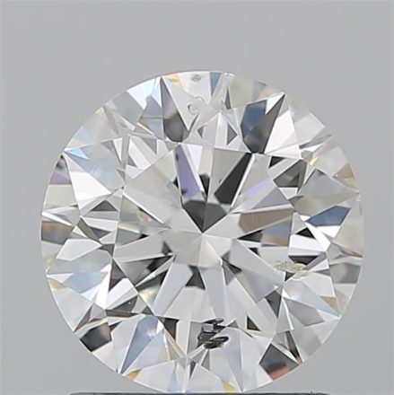 Diamond Natural 1,52Ct H-SI2 Round - GIA6552647860 1