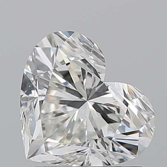 Diamond Natural 1,5Ct I-SI2 Heart - GIA6551169430 1