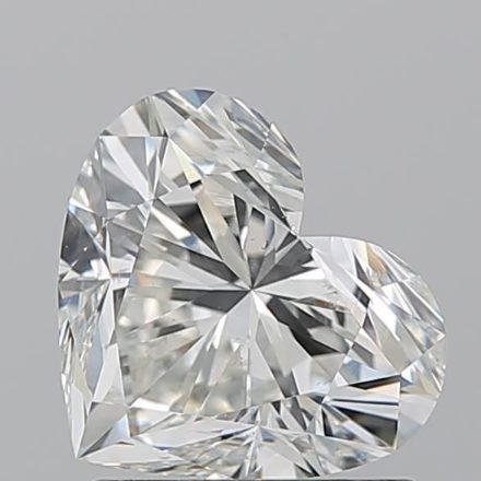 Diamond Natural 1,5Ct I-SI2 Heart - GIA6551169430 1