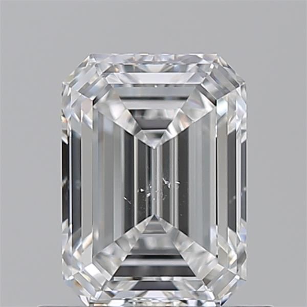 Diamond Natural 0,9Ct E-SI1 Emerald - GIA2554575035 1