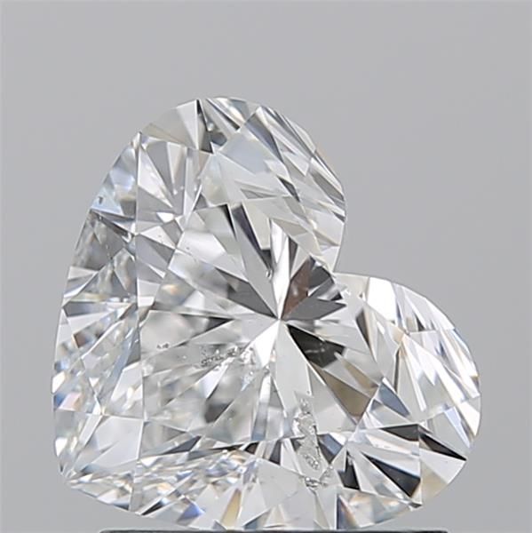 Diamond Natural 1,53Ct F-SI2 Heart - GIA2557507468 1