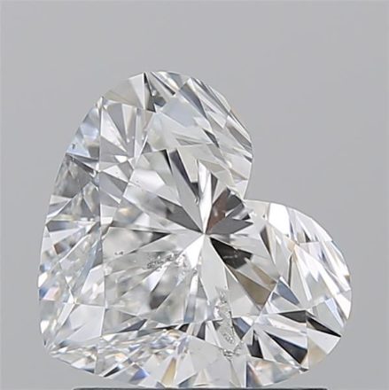 Diamond Natural 1,53Ct F-SI2 Heart - GIA2557507468 1