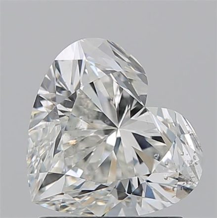 Diamond Natural 1,51Ct I-SI2 Heart - GIA2558582288 1