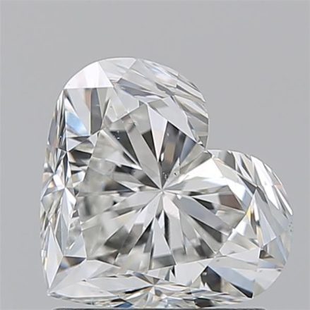 Diamond Natural 1,51Ct H-SI1 Heart - GIA5231997262 1
