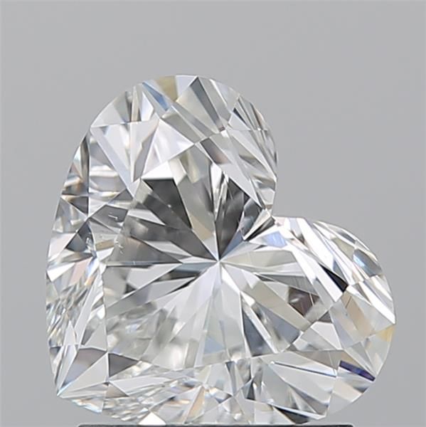 Diamond Natural 1,71Ct G-SI1 Heart - GIA1236997345 1
