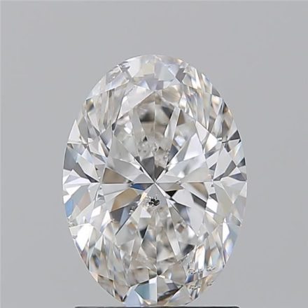 Diamond Natural 1,73Ct G-SI2 Oval - GIA6233988607 1