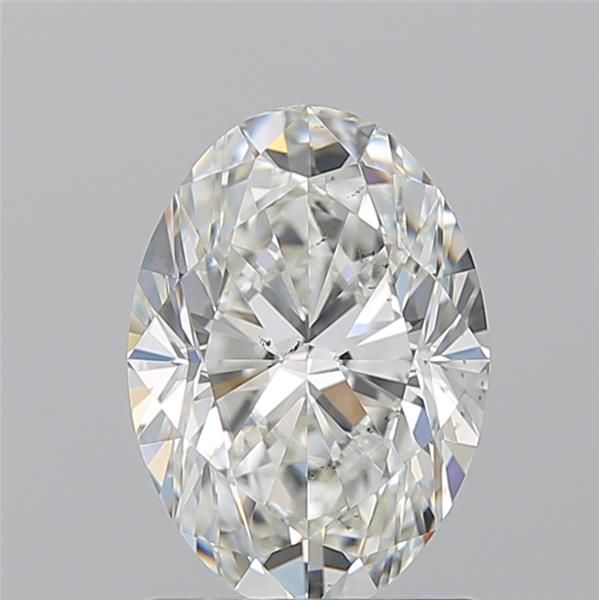 Diamond Natural 1,52Ct H-SI1 Oval - GIA1242011996 1