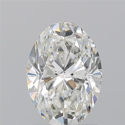 Diamond Natural 1,52Ct H-SI1 Oval - GIA1242011996 1