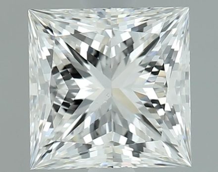 Diamond Natural 1,52Ct F-VS2 Princess - GIA5523289756 1