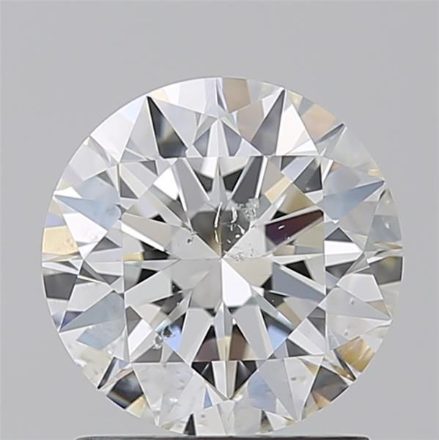 Diamond Natural 1,5Ct H-SI2 Round - GIA5242026552 1