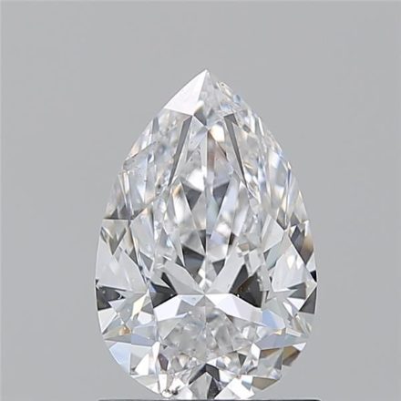 Diamond Natural 1,2Ct D-SI1 Pear - GIA5241031330 1