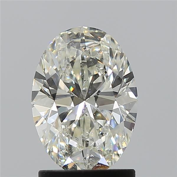 Diamond Natural 1,61Ct J-SI2 Oval - GIA2215254785 1