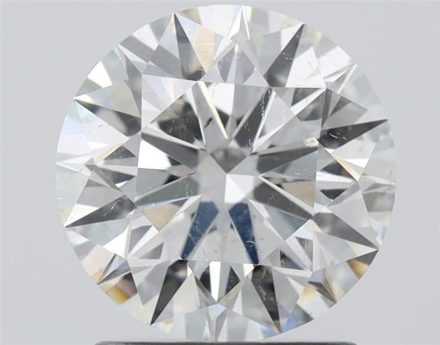 Diamond Natural 1,7Ct H-SI2 Round - GIA6452269877 1
