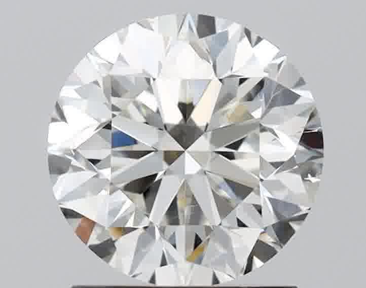 Diamond Natural 1,51Ct H-SI1 Round - GIA6472037286 1