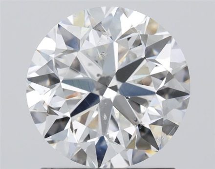 Diamond Natural 1,5Ct G-SI2 Round - GIA6452957549 1