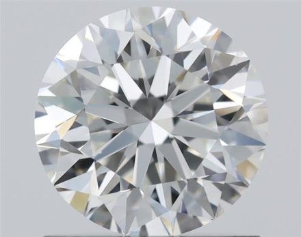 Diamond Natural 1Ct H-SI1 Round - GIA7458947163 1
