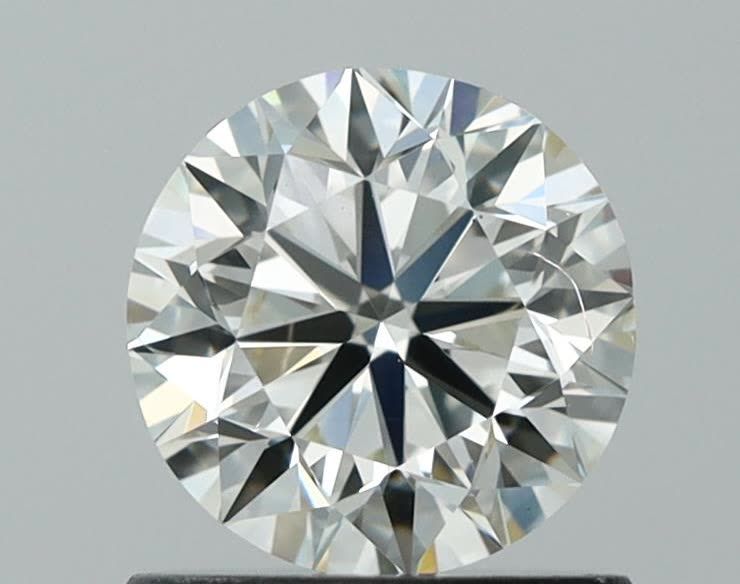 Diamond Natural 0,9Ct K-SI2 Round - GIA7478176429 1