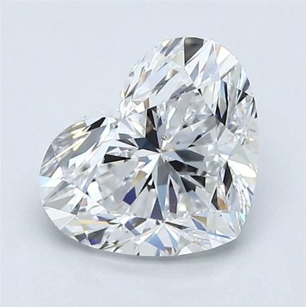 Diamond Natural 1,51Ct D-VS2 Heart - GIA6223130778 1