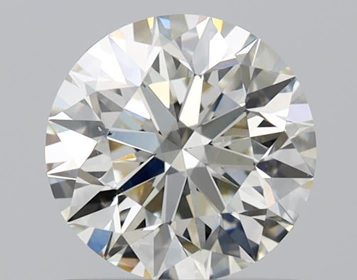 Diamond Natural 1Ct K-VS2 Round - GIA5493298711 1