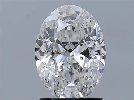 Diamond Natural 1,5Ct E-SI2 Oval - HRD230000074058 1