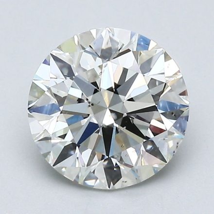Diamond Natural 1,72Ct J-SI2 Round - GIA7552325195 1