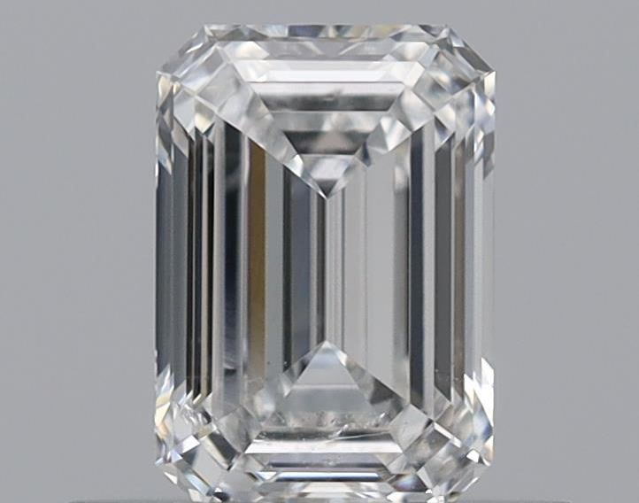 Diamond Natural 0,52Ct F-SI1 Emerald - GIA6472688578 1