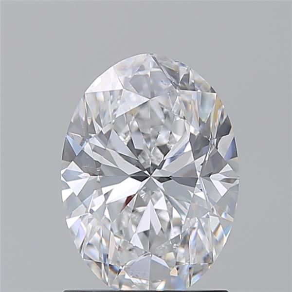 Diamond Natural 1,5Ct D-SI1 Oval - GIA6532912878 1