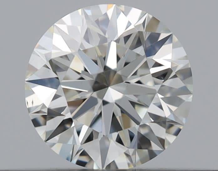 Diamond Natural 0,3Ct J-VS2 Round - GIA5496583787 1