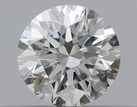 Diamond Natural 0,3Ct J-SI2 Round - GIA5496584717 1