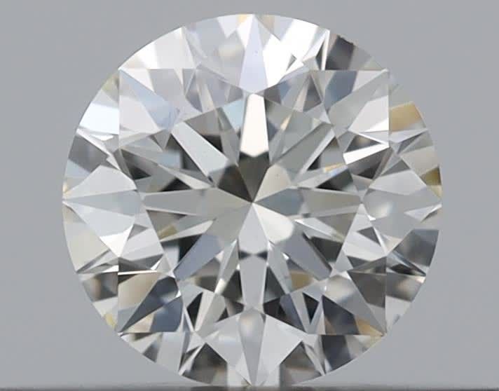 Diamond Natural 0,3Ct K-VS2 Round - GIA6495584321 1