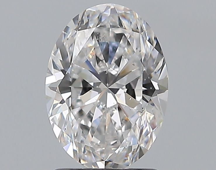 Diamond Natural 1,51Ct D-SI1 Oval - GIA2235901222 1