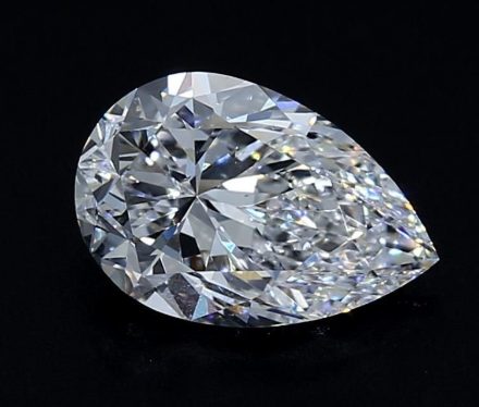 Diamond Natural 0,9Ct D-VS2 Pear - GIA2527117055 1